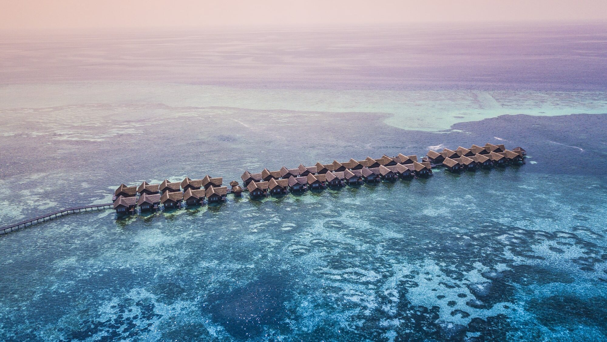 Maldives resort island