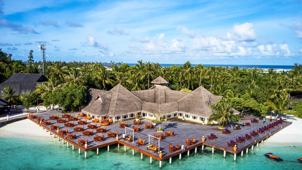 Lagoon bar, Sun Siyam Olhuveli Maldives