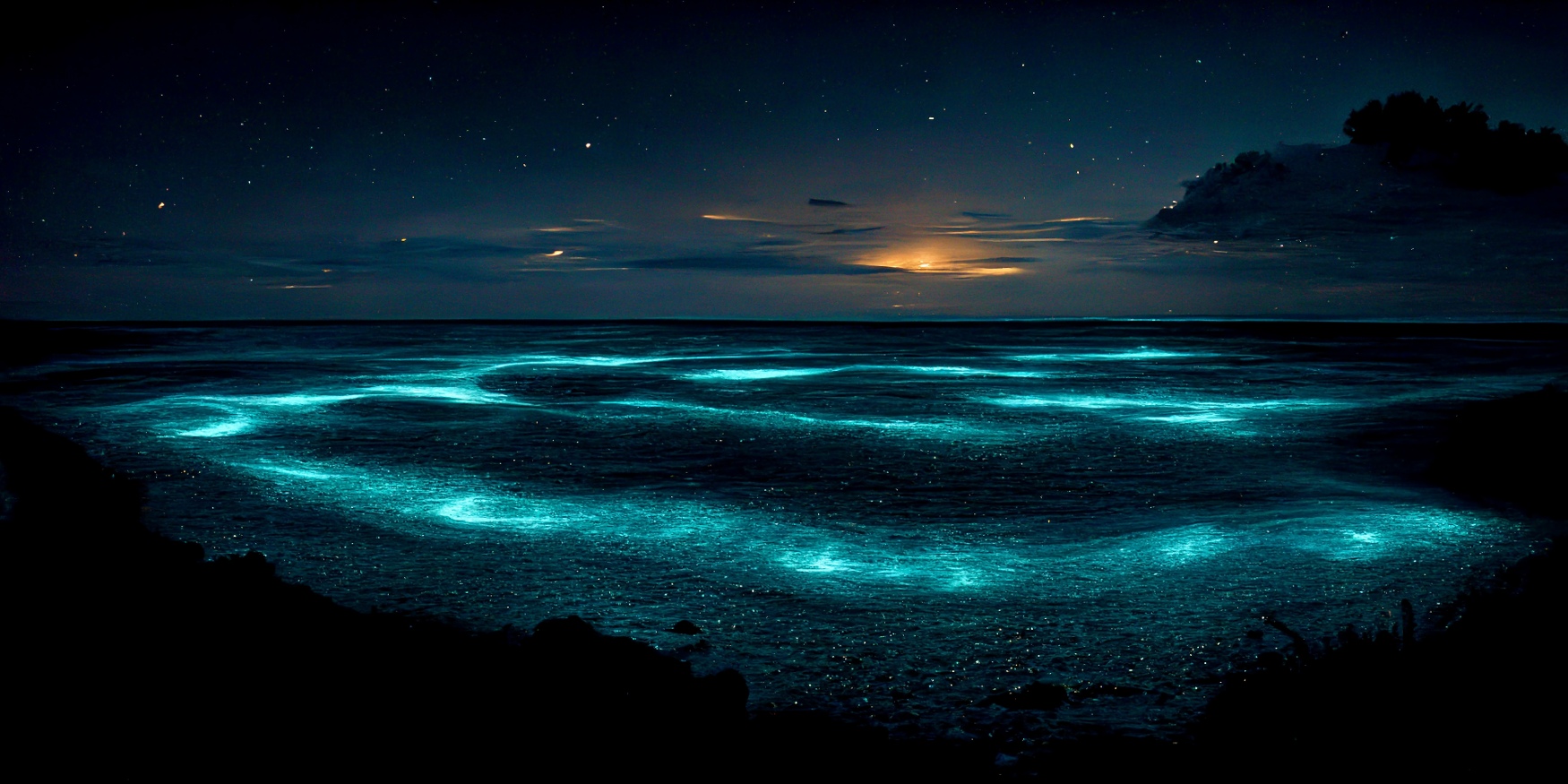 Hạ Long Bay in Vietnam a best bioluminescent beaches in the world