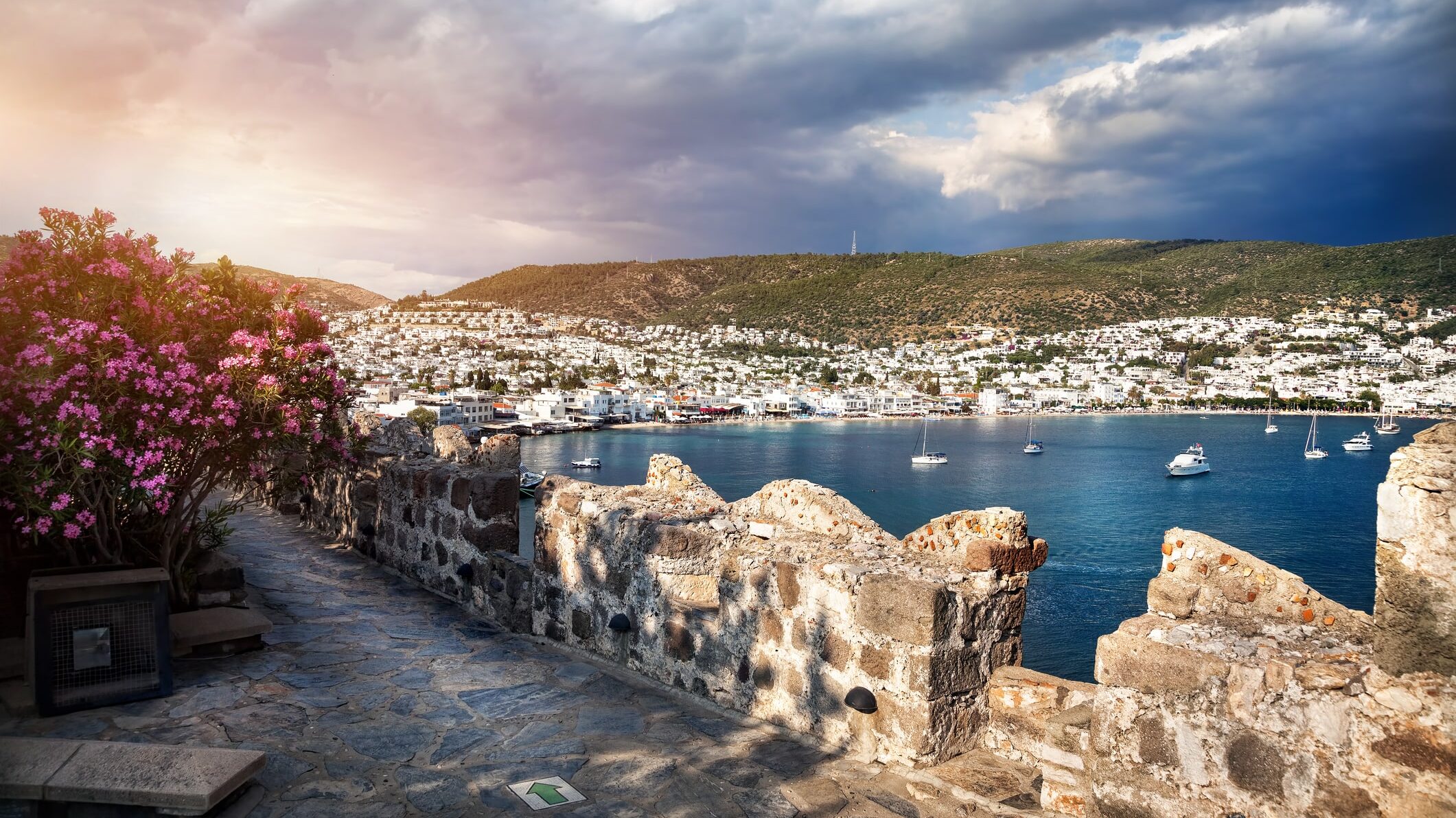 Aegean Sea from the Bodrum Castle