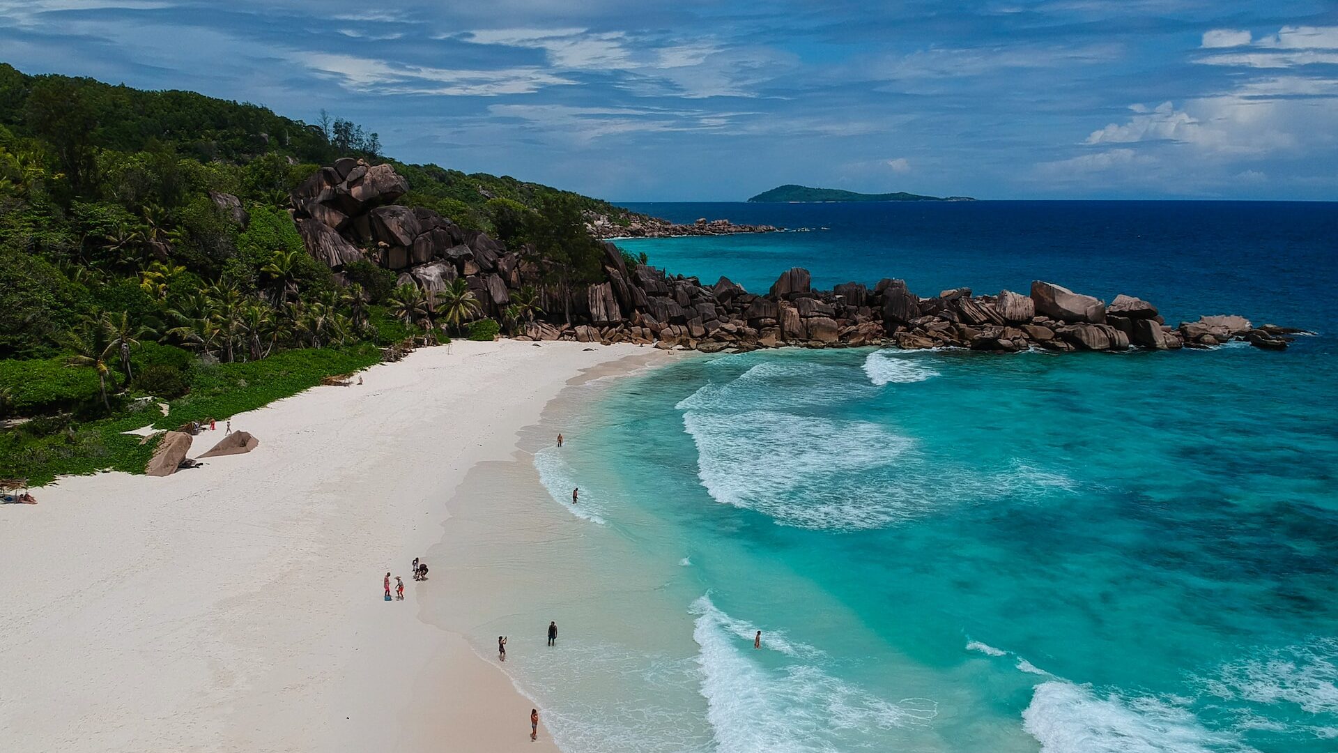 Grand Anse beach, Seychelles