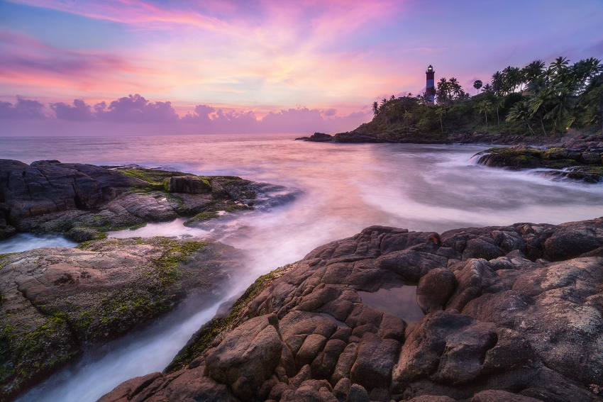 Kovalam a best place to  visit in Kerala