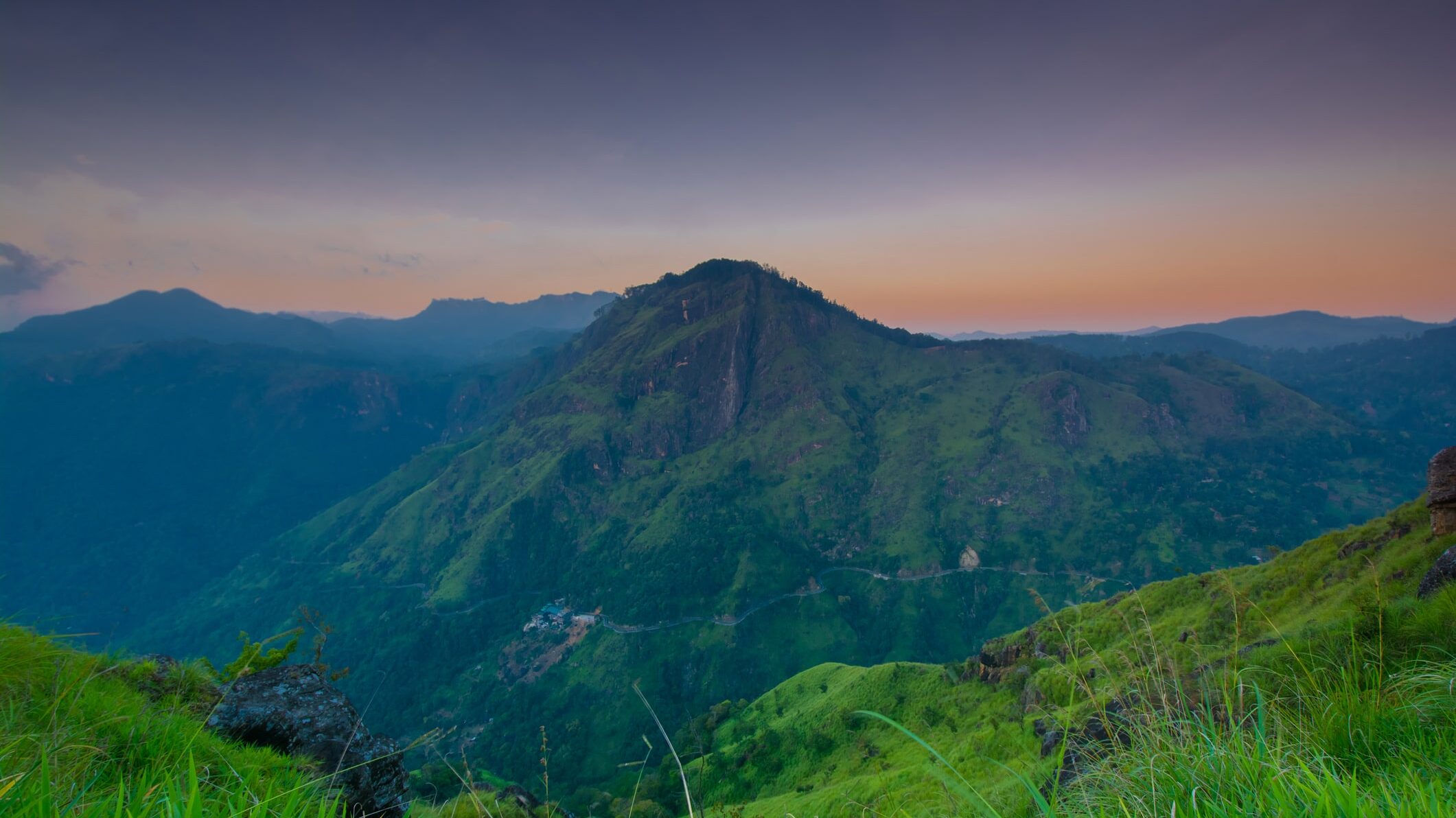 Little Adam's peak in Ella, Sri Lanka