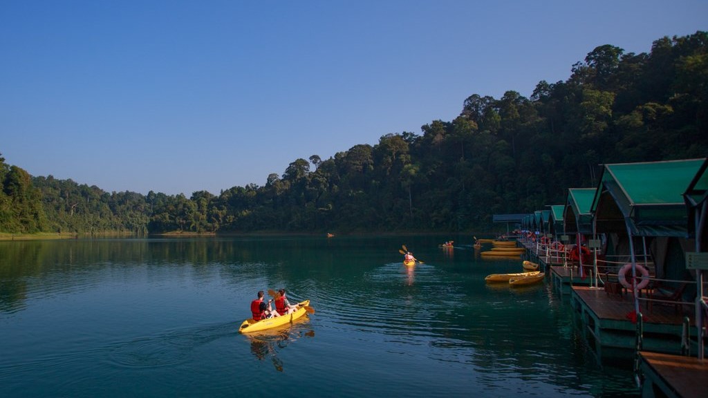Kayak at Elephant Hills Rainforest camp