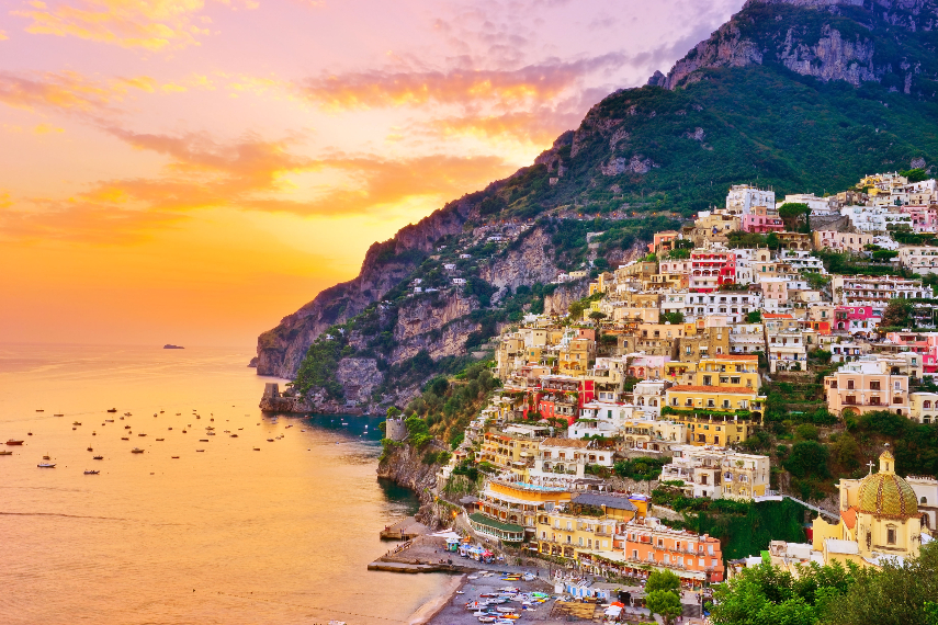 Amalfi coast, Italy a best holiday destination in June