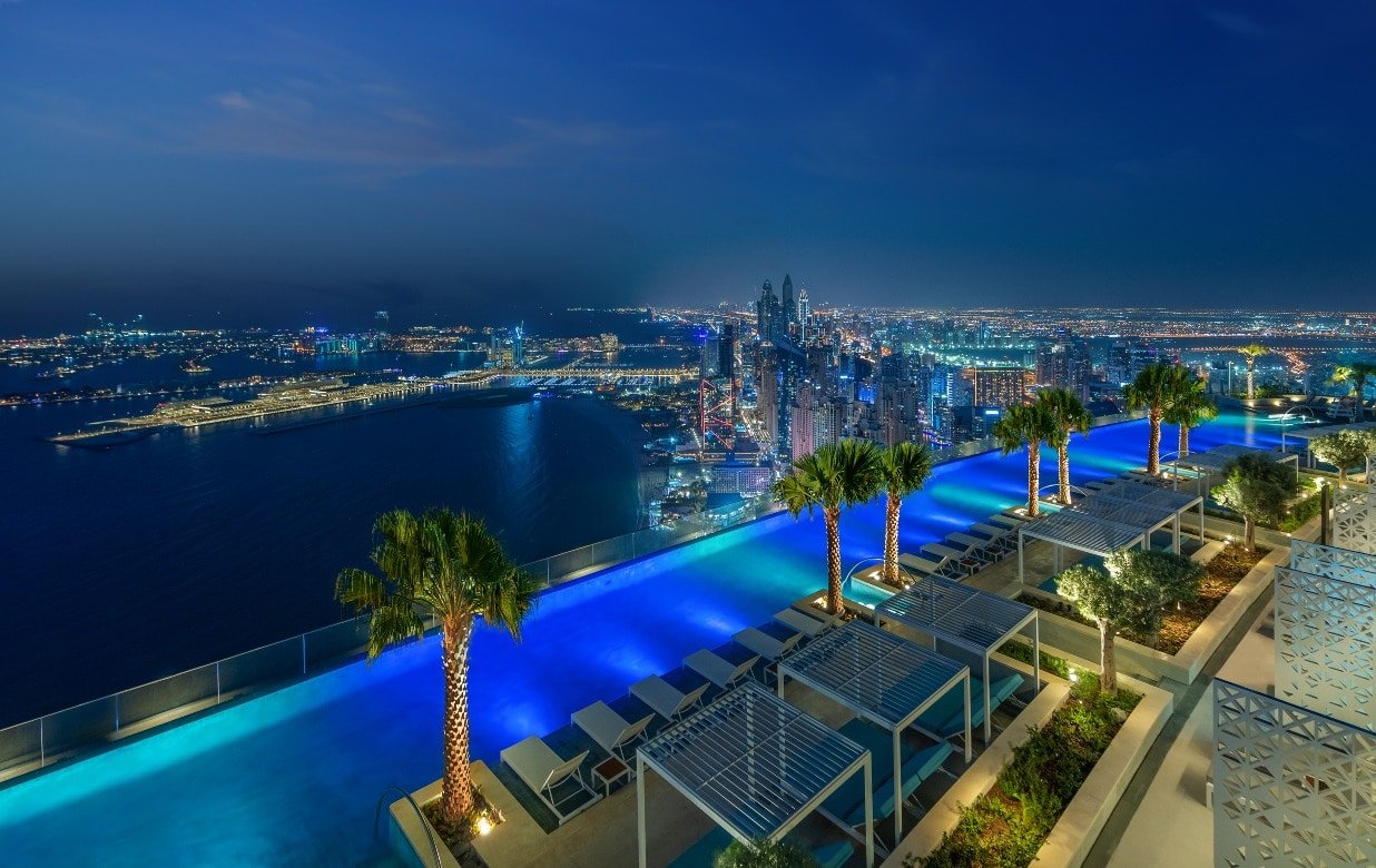ZETA Seventy Seven a best infinity pool in Dubai