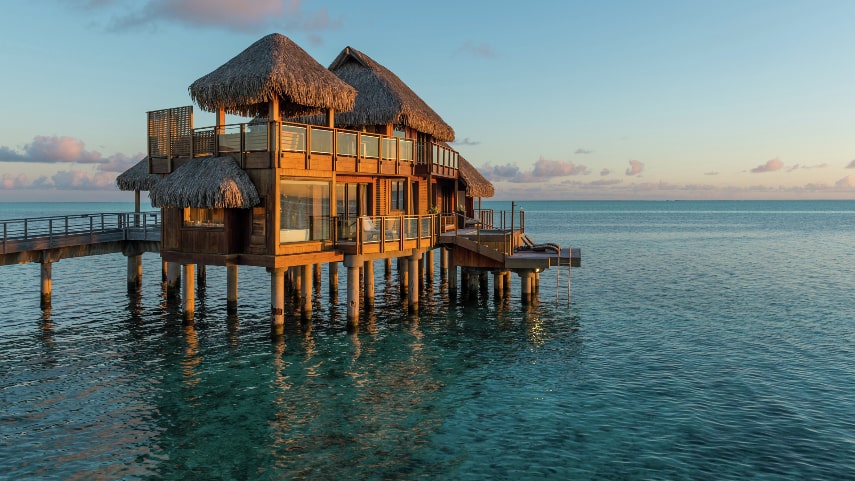 Conrad Bora Bora Nui Resort a best overwater bungalow in Bora Bora