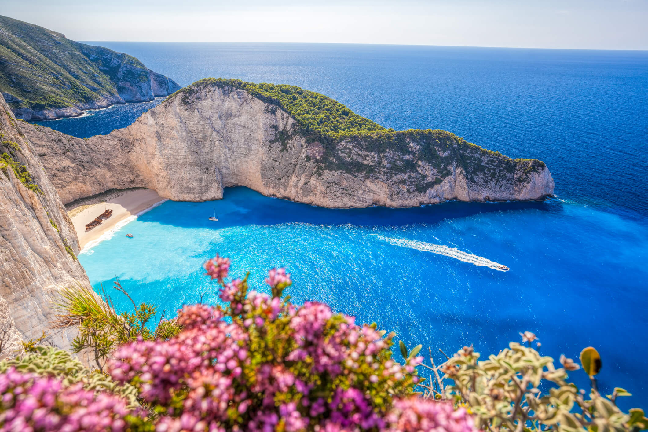 Zakynthos beach Greece