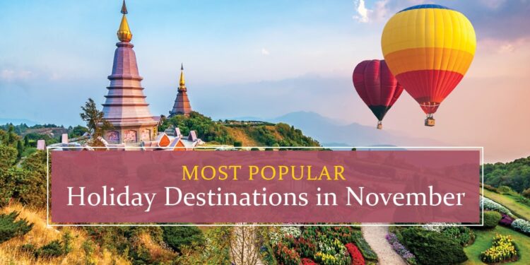 Top holiday destinations in November