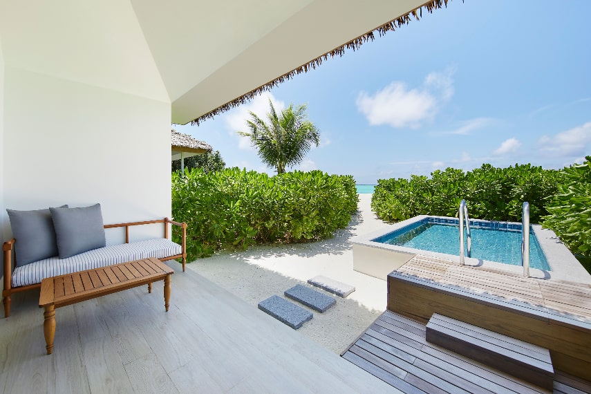 Le Meridien Maldives Beach Pool Villa