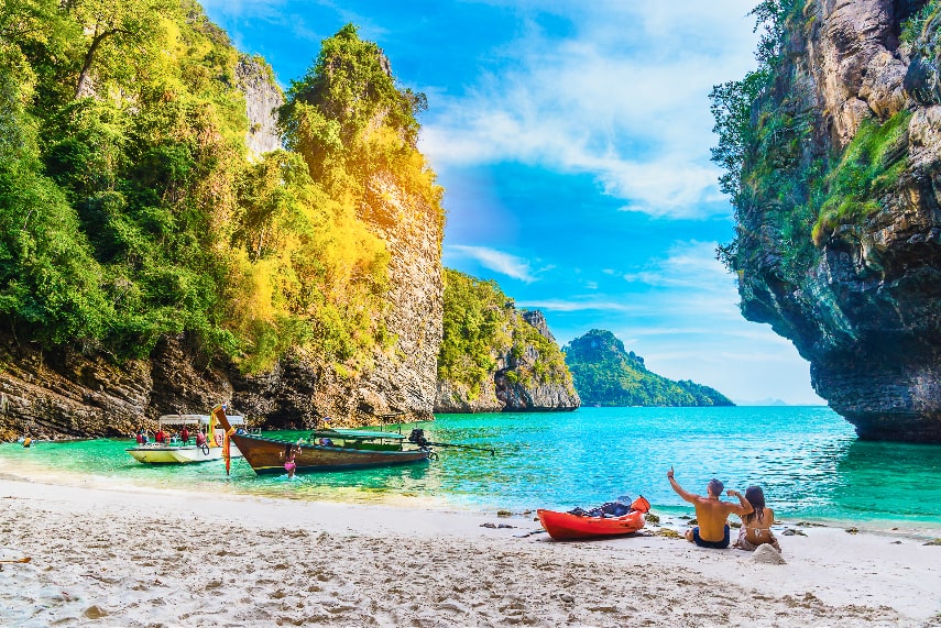 Thailand a best honeymoon destination in October