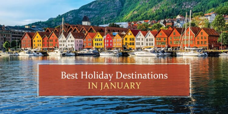 Top holiday destinations in January