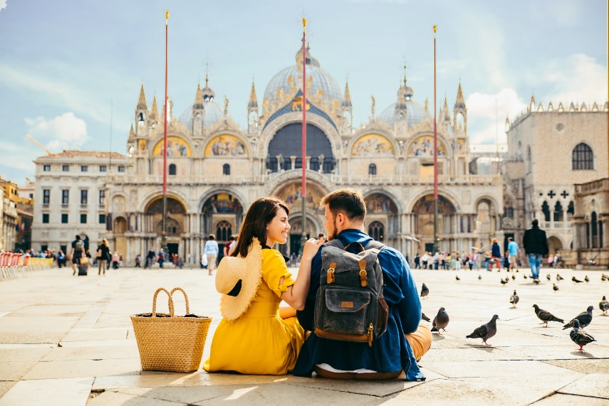 Venice, Italy a best holiday destination for young couples
