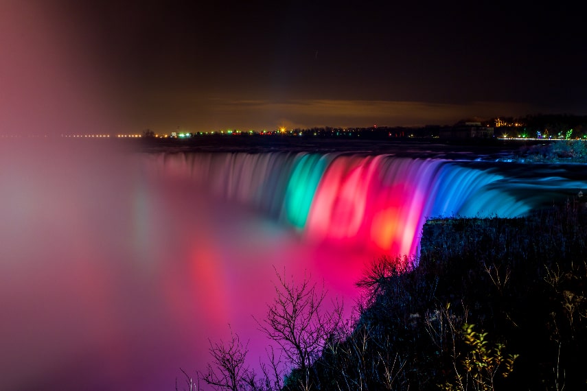 Niagara Falls a best holiday destination in January