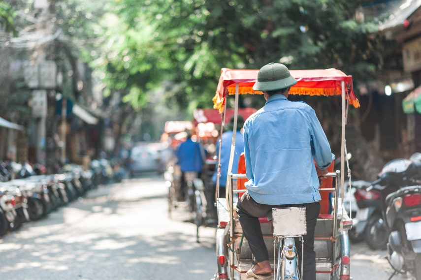 Take a Cyclo Ride a best things to do in Vietnam