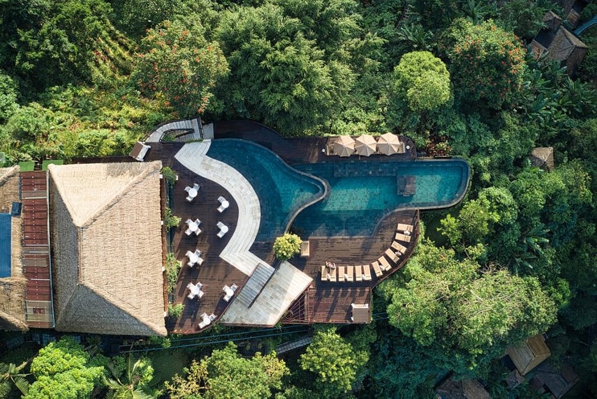 Hanging Gardens Of Bali a best jungle resort in the world