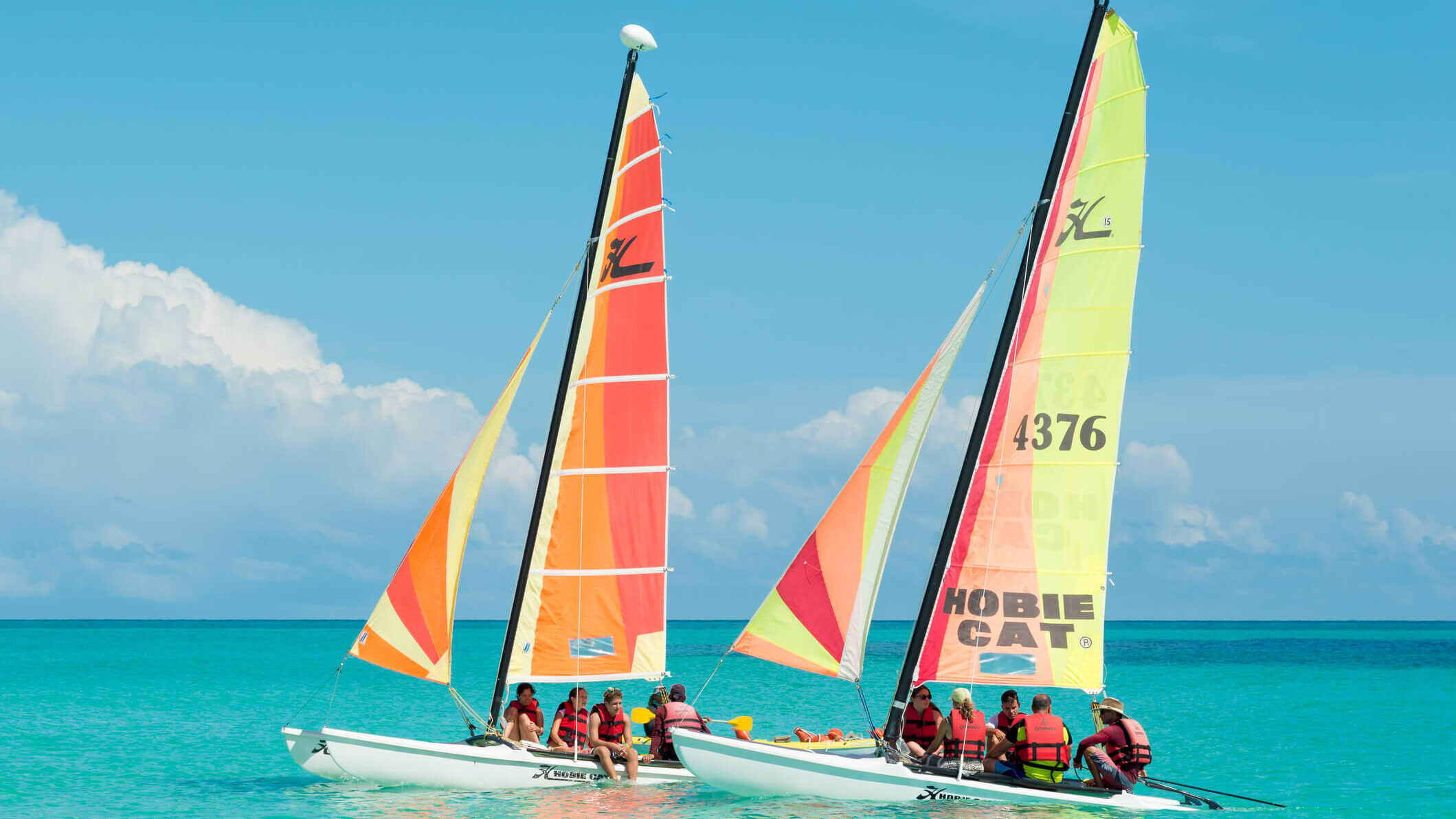 Cuba sailing boats