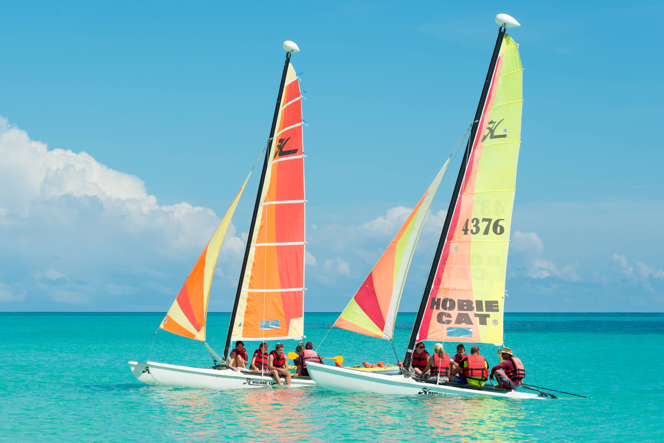 Cuba sailing boats