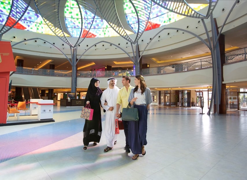 Indulge in a shopping spree at Al Hamra Mall