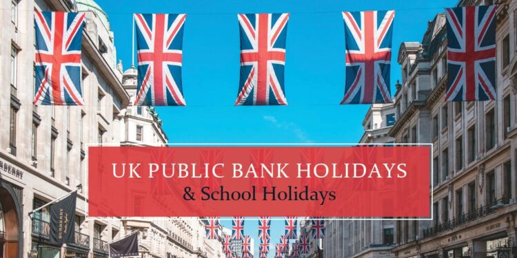 UK Bank and School Holidays