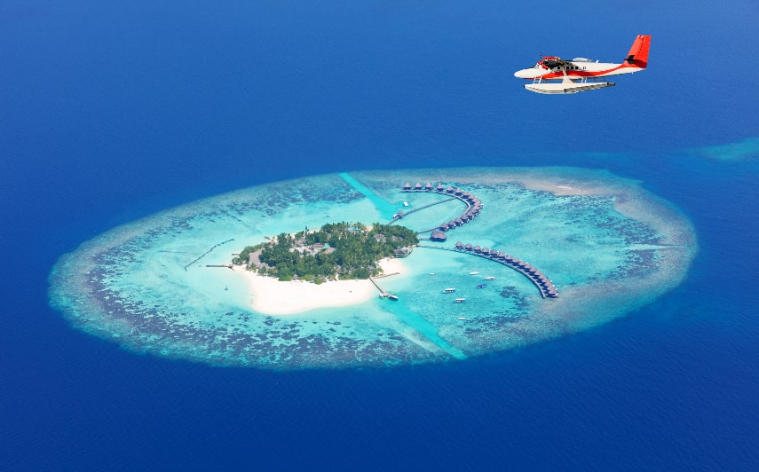 Visit Maldives in February