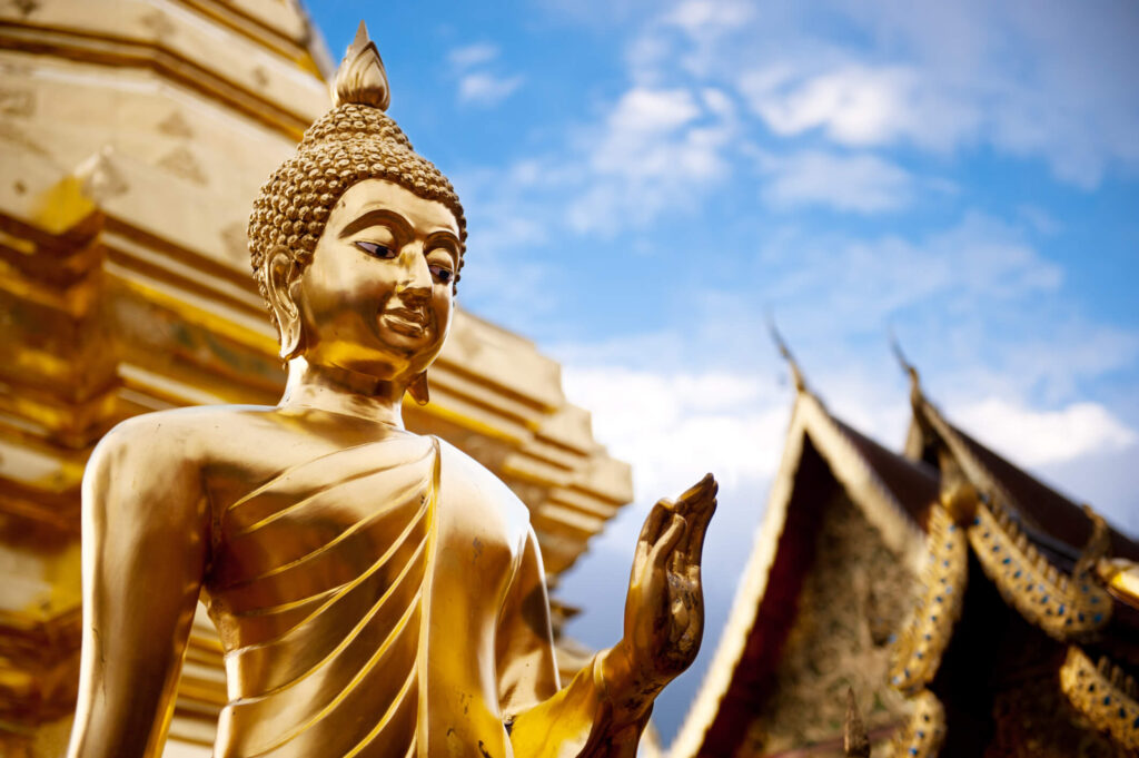 Golden Buddha Statue Thailand