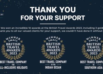 ALT wins gold at british travel awards