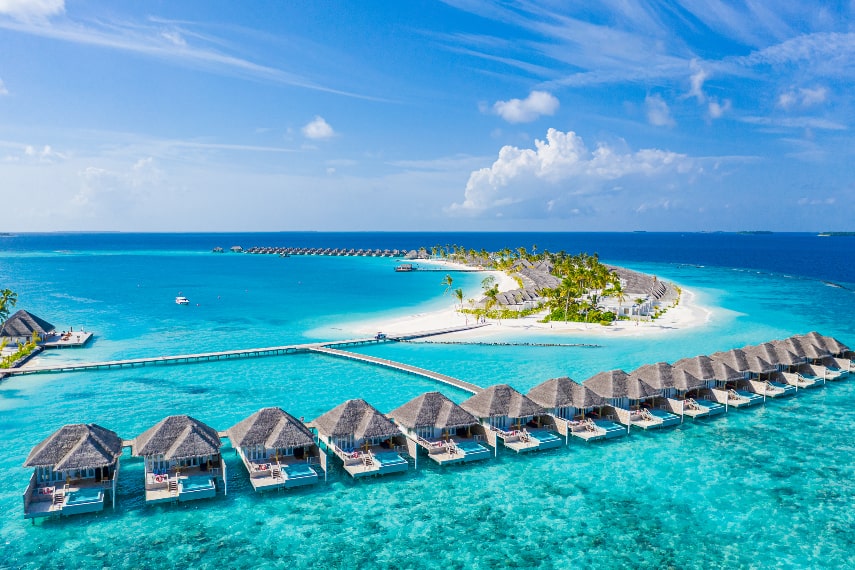 Visitor arrivals in the Maldives in march