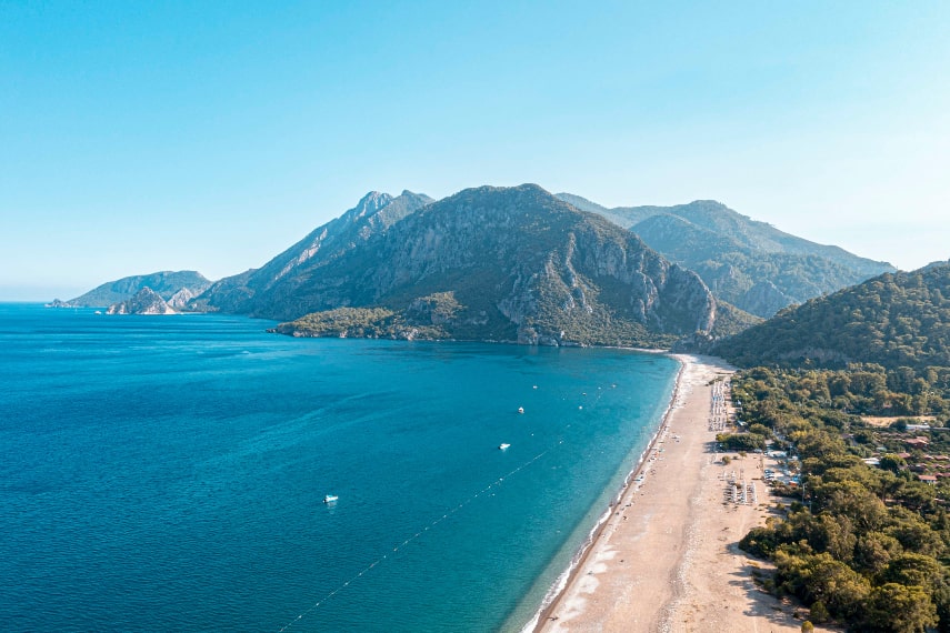 Çıralı Beach a best beach in Turkey