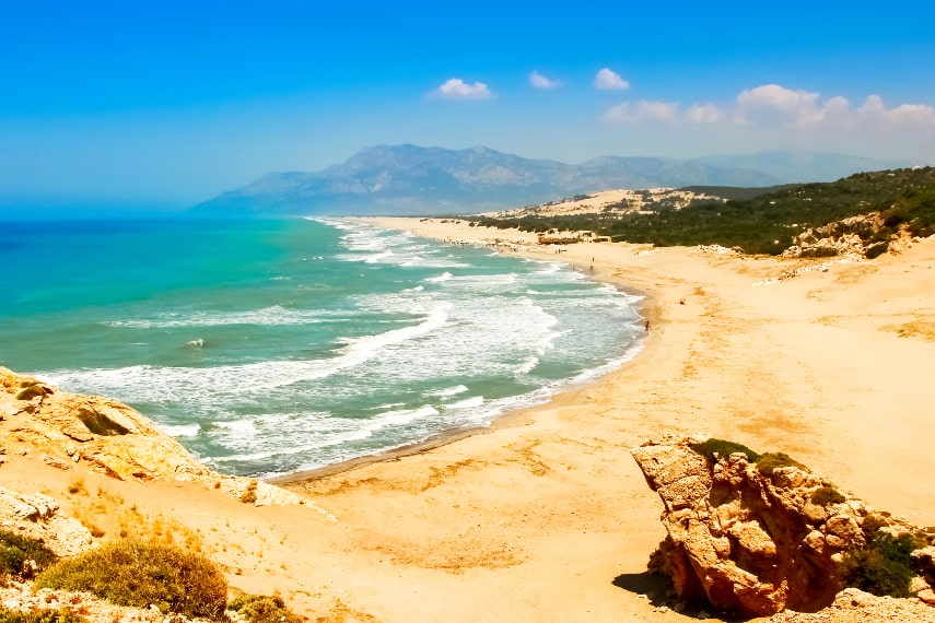 Patara Beach a best beach in Turkey