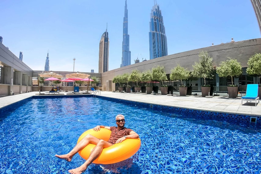 Rove Downtown a best hotel near burj Khalifa, dubai