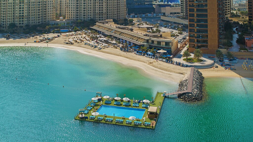 Club Vista Mare a best beach club in Dubai