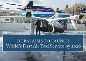 Dubai Air Taxi Service by 2026