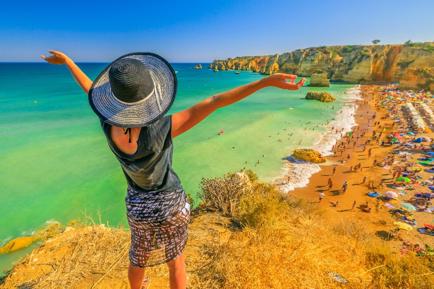 Algarve a best hot destination in February