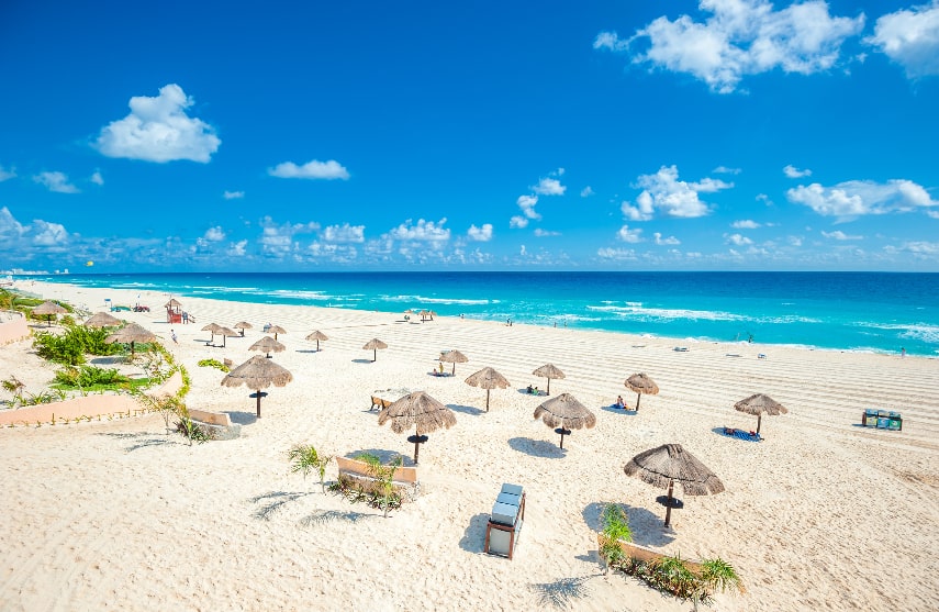 Cancun a best hot destination in February