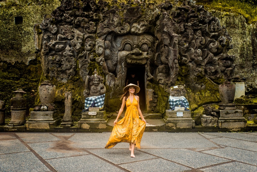 Visit the Goa Gajah Elephant Cave a best things to do in Bali