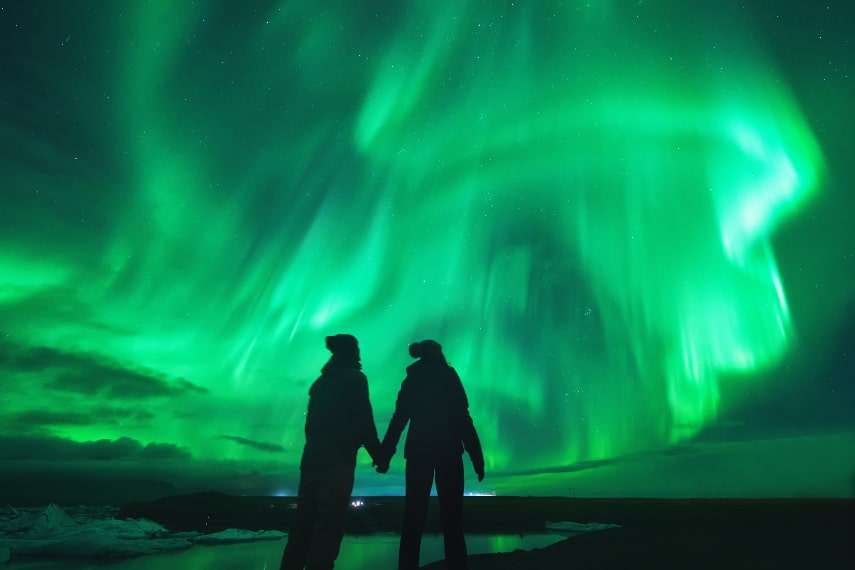 Iceland a best honeymoon destination in February