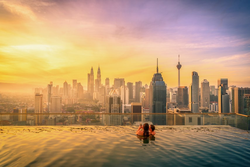 Malaysia a best honeymoon destination in February