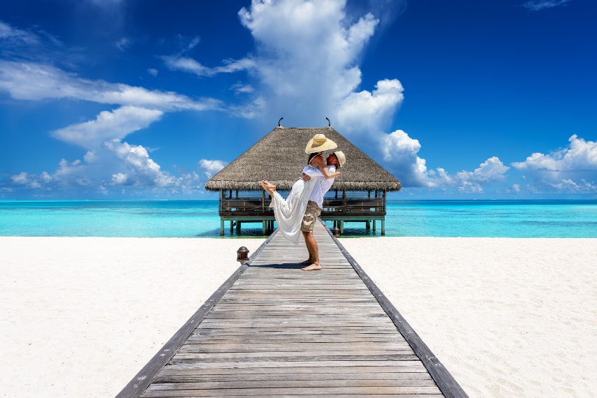Maldives a best honeymoon destination in February