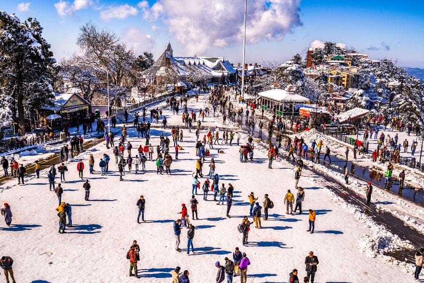 Shimla a best holiday destination in India