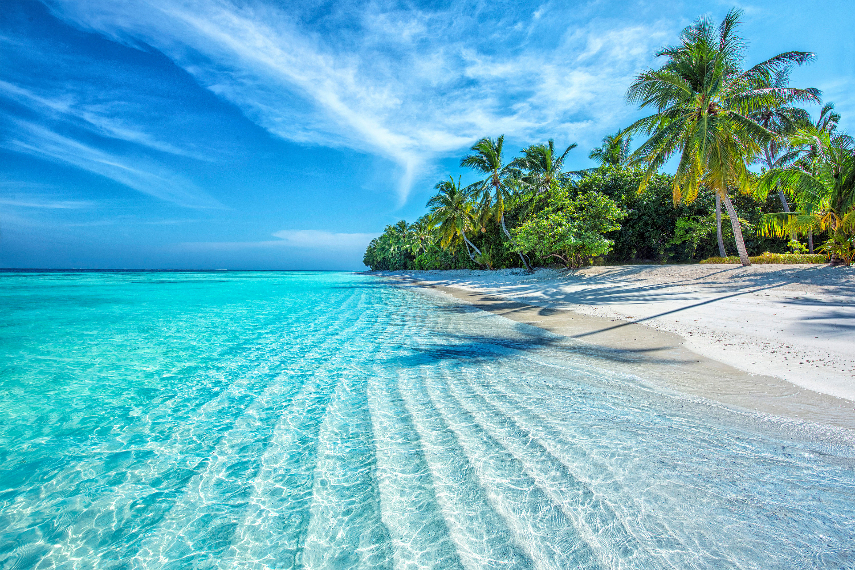 Maldives a warmest place in April