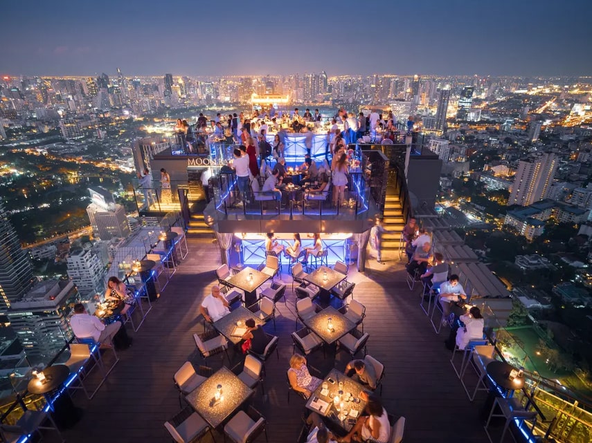 Moon Bar at the Banyan Tree Bangkok