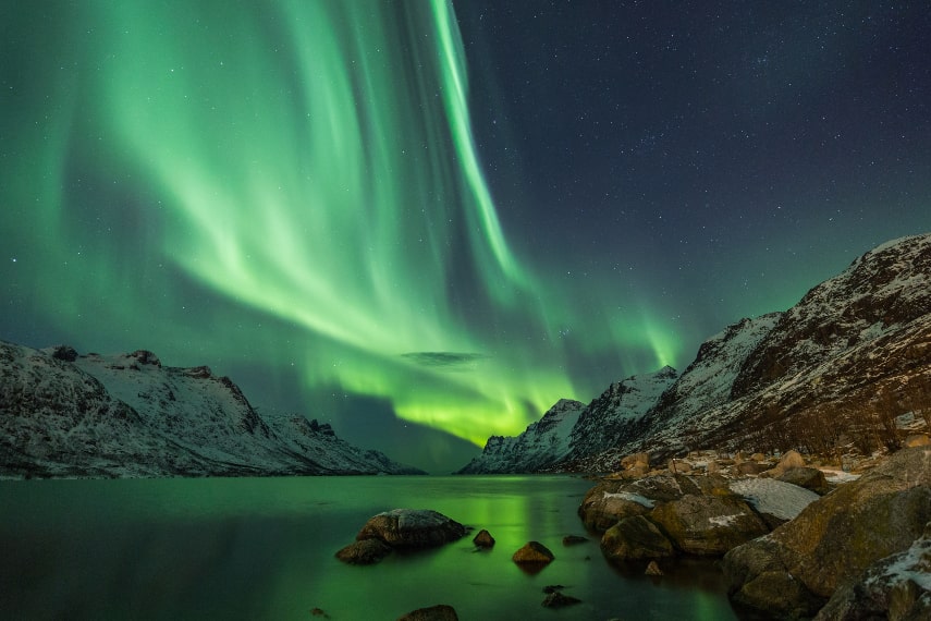 Tromsø, Norway a best place to see Northern Lights