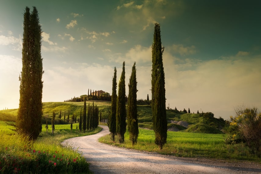 Tuscany, Italy a best warmest destination in Europe in May