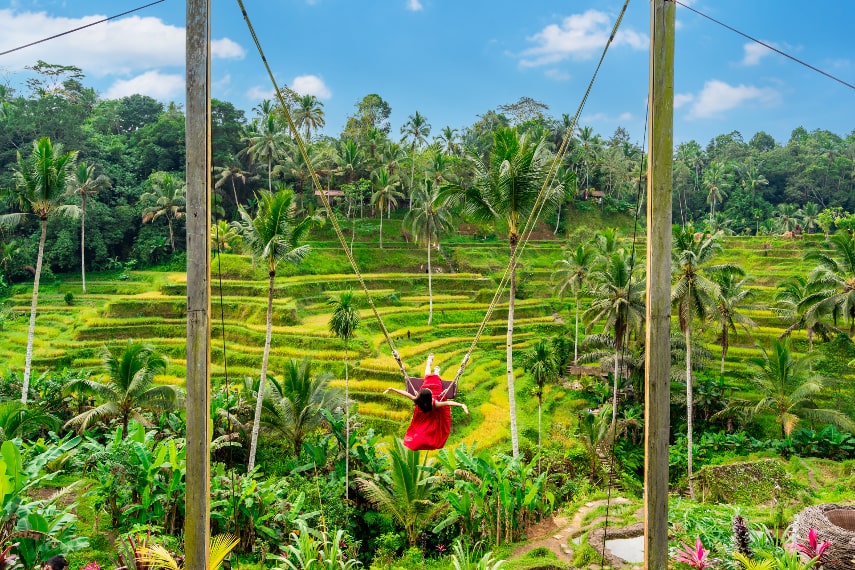 Bali a best warmest destination in July