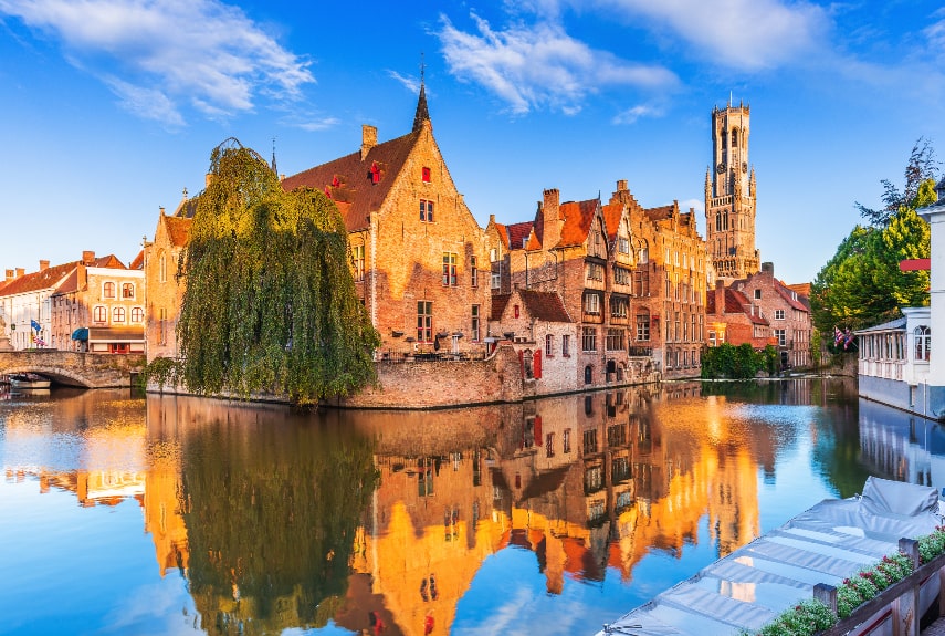 Bruges a best holiday destination in Europe