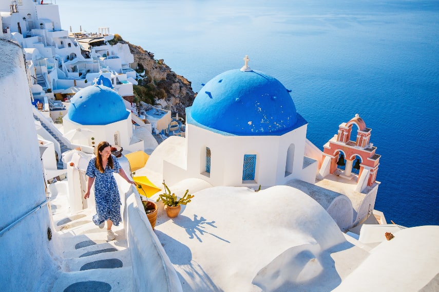 Santorini a best holiday destination in Greece