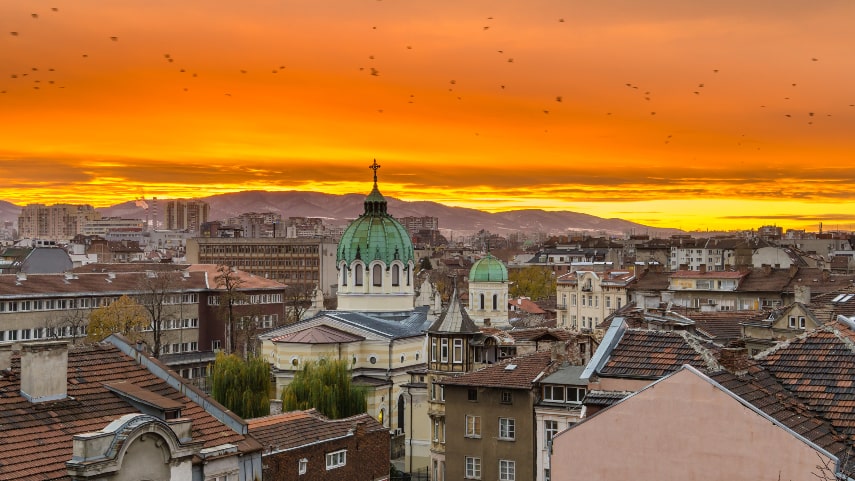 Sofia, Bulgaria a warm place to visit in June