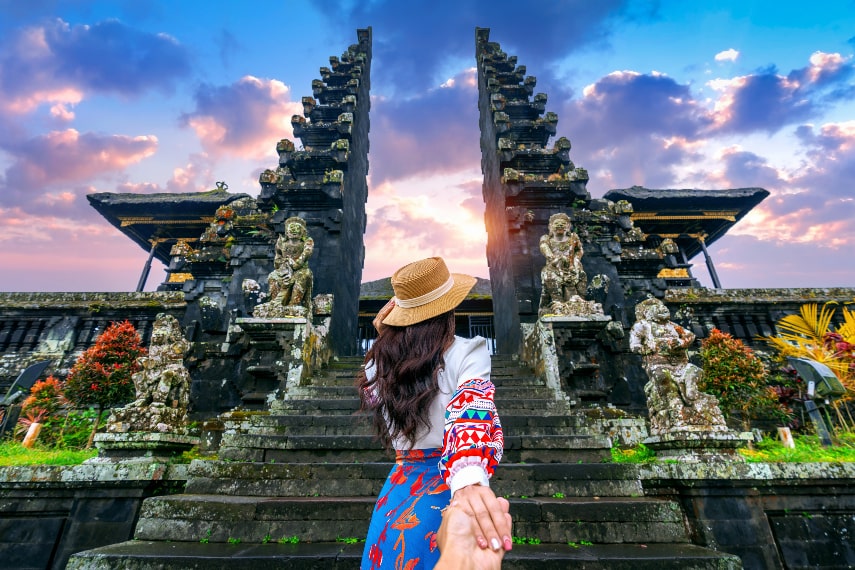 Bali, Indonesia a best warmest destination in June