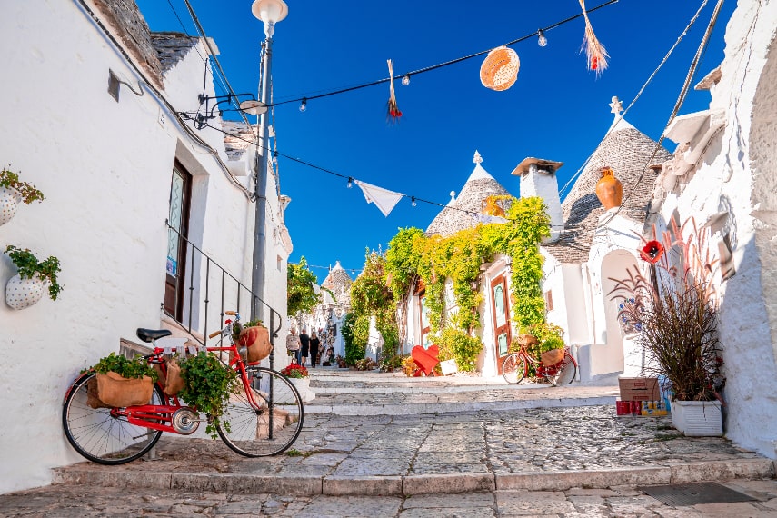 Puglia a best warm place to visit in February in Europe